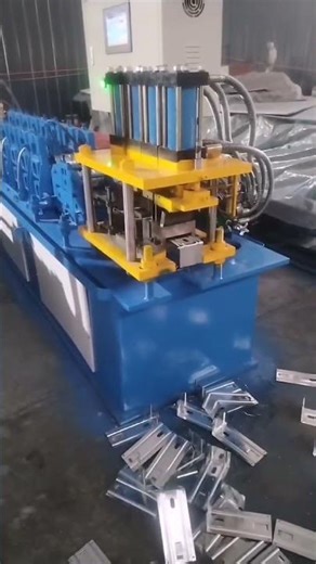 Wall Mounting Bracket Forming Machine| Chengdu Jinbin Machinery #formingmachine #roofinginnovation