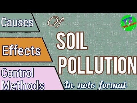 Soil Pollution || It's Causes Effects Control Measures