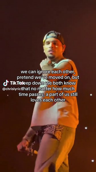 Chris Brown Concert: 'A Part of Us Still Loves Each Other' Quote