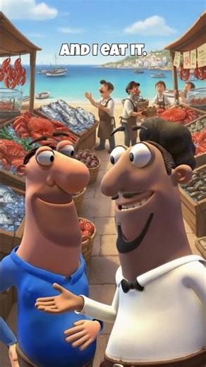 The Seafood Diet Joke 😆 #funny #comedy #shortsfeed