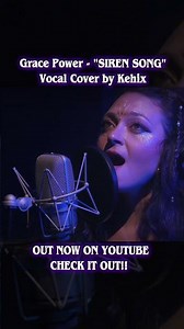 My cover for Siren Song by Grace Power is now up on my channel!! #singer #songcover #music #mermaid