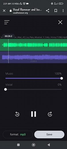 vocal remover. org....
