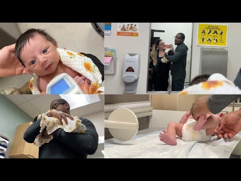 2 Week Newborn Checkup & Postpartum OB Visit | Mom and Baby Appointment Vlog