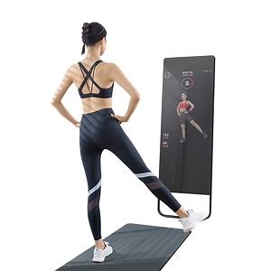[Hot Item] 32 Inch 43 Inch Magic Exercise Mirror Workout Touch Screen Mirror Smart Fitness Mirror