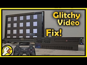Fixing a PS2 with a Broken ("Glitchy") Display
