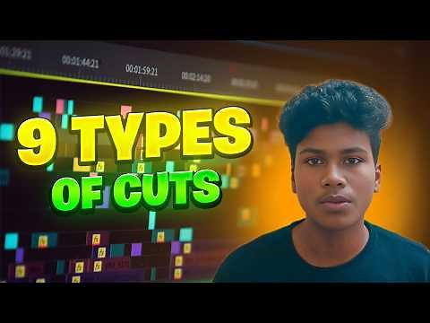 9 types of cuts in video editing | film editing tips
