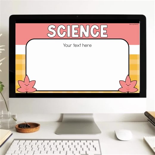 Fall Classroom Slides | Powerpoint and Google Slides | Fall Decor | Teacher Organization | Classroom Management | Fall Autumn Theme - Etsy