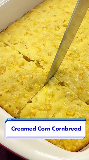 Delicious Homemade Creamed Corn Cornbread Casserole Recipe