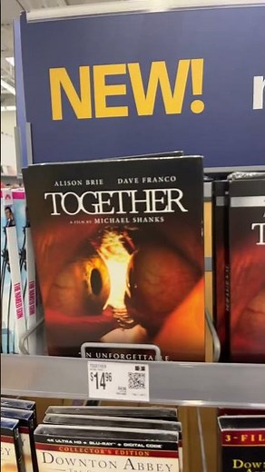 New release movie that just came out on dvd at Walmart