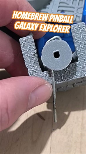 éjecteur bille pour homebrew pinball Galaxy Explorer #flipper #pinball #fyp #homebrew #3dprinting