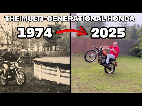 FINALLY RIDING AFTER 20 YEARS! -- 1974 Honda XL100