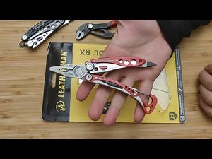 Leatherman Skeletool RX unboxing and discussion.