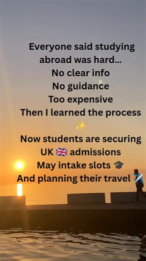 Your study-abroad journey doesn’t start at the airport ✈️ It starts with the right information 🎓 #TravelAndStudy #StudyAbroad #StudyInUK #InternationalStudents #MayIntake