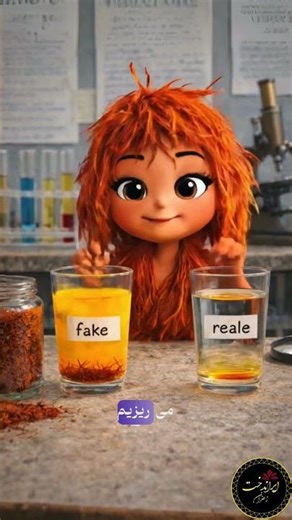 ۳ راز تشخیص زعفران اصل از تقلبی در خانه🪻 #زعفران #کلاهبرداری #زعفران_تقلبی