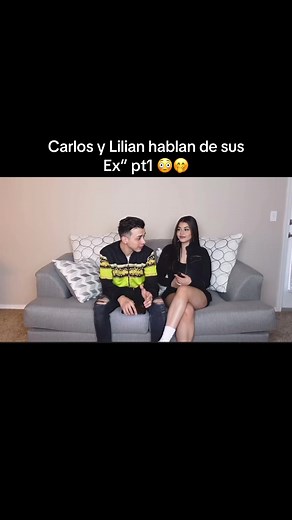 #Liliangriego #carlosparraporsiempre🤍🕊️ #recuerdos #paratiiii #Viral Carlos y Lilian se hacen preguntas sobre sus Ex🤭😳