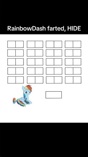 RainbowDash farted #classroom #fart #fyp #mlp