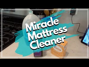 MIRACLE MATTRESS CLEANER! | MATTRESS STAIN REMOVAL & CLEANING | MATTRESS CLEANING W/ BAKING SODA