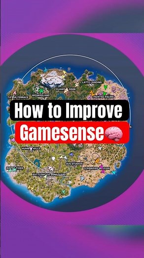 How to Improve Game Sense in Fortnite 🧠 #fortnitetips