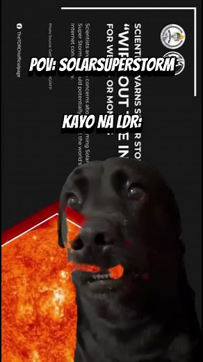 cause of death: walang internet #meme #memestiktok #solarstorm #fyp #viralvideo