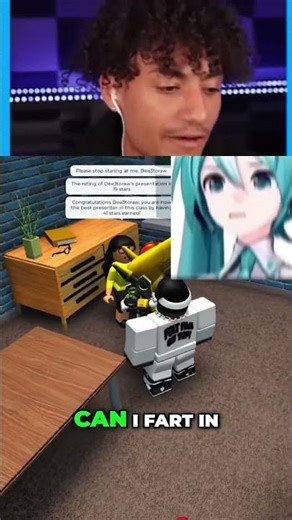 Roblox Chaos: Hilarious Reactions to Explosions & School Mayhem! #shorts