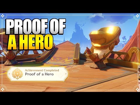 Proof of a Hero Achievement | World Quests & Puzzles |【Genshin Impact】