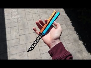 Balisong Flipping - Shortstop (Tutorial)