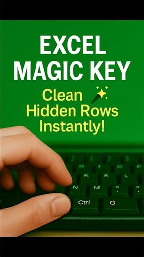 Excel-ல இப்படி ஒரு Magic இருக்கா? 😱 Delete 1000 Blank Rows in 1 Sec! #excelmagictrick #exceltips