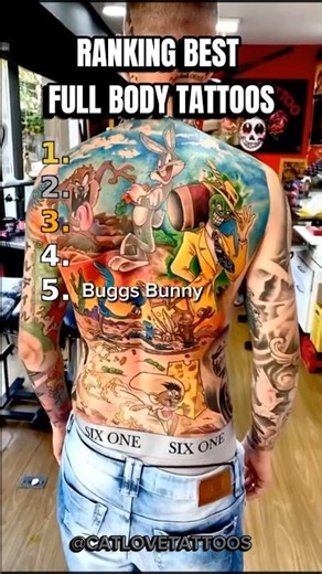 5 Craziest Full Body Tattoos Ever Made 😳