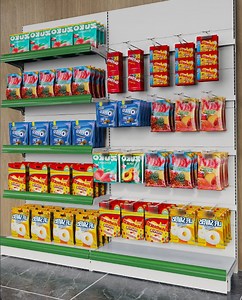 [Hot Item] Heavy-Duty Supermarket Shelving Systems for Retail Store Optimization Gondola