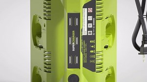 18V 6-Ports Replacement Battery Charger Station for Ryobi P180 P135 P120 P118 P117 Charger, fit for Ryobi 18 Volt ONE+ P102 P104 P105 P106 P107 P108 P109 Lithium Battery