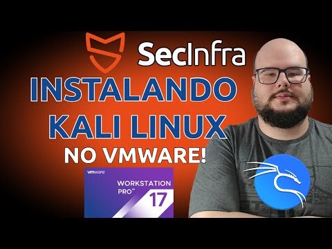 COMO BAIXAR E INSTALAR KALI LINUX NO VMWARE WORKSTATION!