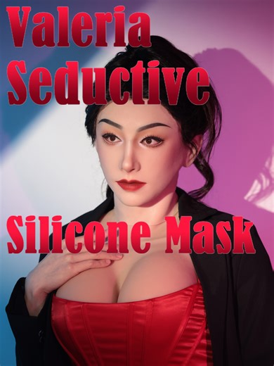 Valeria Seductive Silicone Mask——by expressive facial details and a confident, alluring presence #cosplay #gifts #roanyer #boytogirl #music #roanyermask #doll #kigurumi #mask #CosplayGear