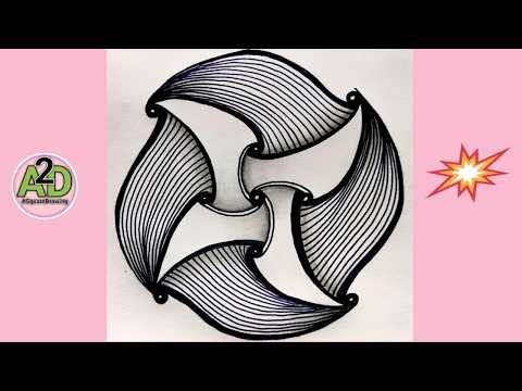 3d pattern drawing-5 | Pattern Drawing 3d | Illusion pattern drawing