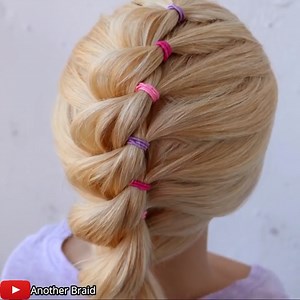 133K views · 2.3K reactions | One side pull-through braid! | Another Day Another Braid | Facebook