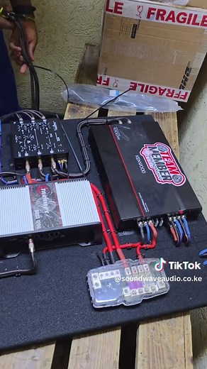 Car Head Unit Preparation with Kenwood and Taramps