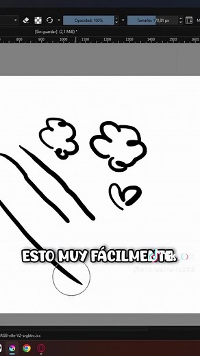 Cosas que puedes hacer en Krita (2) 😱 #art #supportartists #artist #krita #brush
