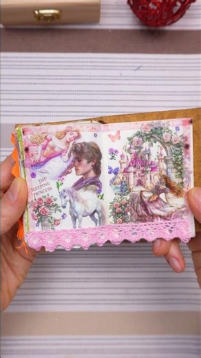 Scrapbooking | Sleeping Beauty Aurora | Fairytale Aesthetic Journaling