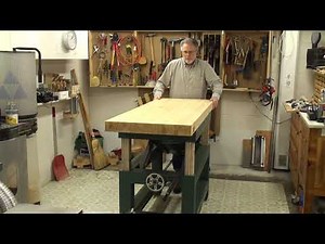 woodworking adjustable-height bench