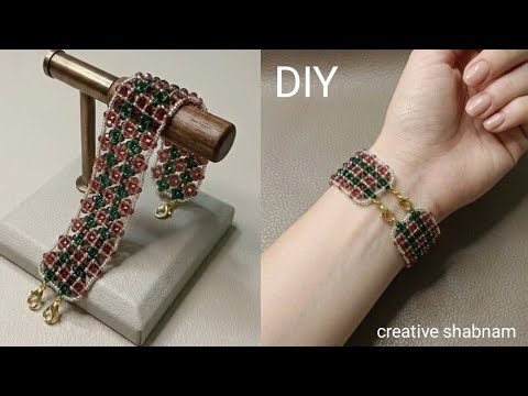💫 Handmade Bracelet in 10 Minutes | Beaded Bracelet Tutorial