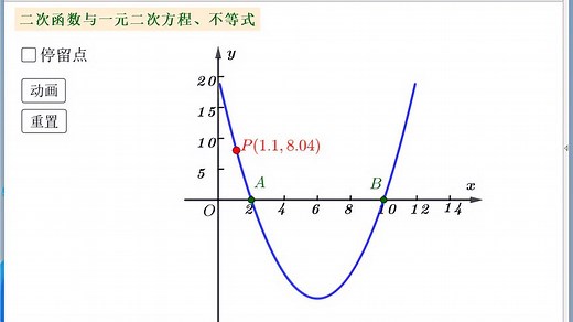 二次函数与一元二次方程、不等式2.0