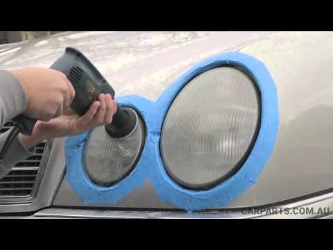 Headlight Restoration with Mothers NuLens Kit