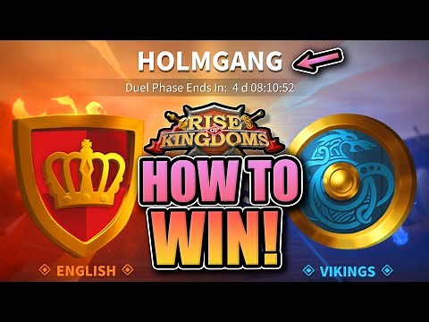 How to Win Holmgang [get Viking KvK stratagem points] King of All Britain Rise of Kingdoms