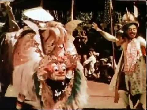 Barong Dance (1933) Balinese Ritual Dancing