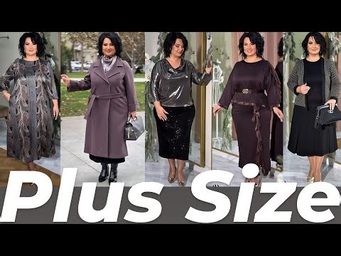 New Plus Size Collection | Elegant Winter Trends 2025-2026