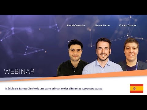 exocad DentalCAD 2020 WEBINAR - Módulo de Barras (en español)