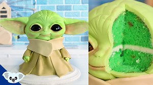 I am obsessed with Baby Yoda so I made another Star Wars Cake! | Koalipops