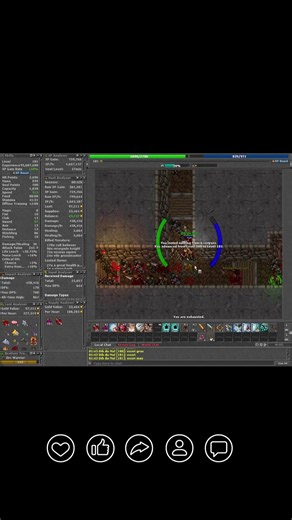 Tibia Knight do 1 ao 1000 - 12/02/26 - 180 até 181 em Cults Of Tibia #shorts