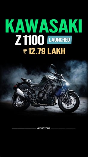 GIZMOZONE on Instagram: "The Kawasaki Z1100 is here — blending raw power with stunning design! 💥 Check out its launch details, price, engine specs, top speed, and features. Is this the ultimate Z-series beast of 2025? 🏍🔥 💸 On-Road Price: Coming soon ⚙️ Engine: 1100cc inline-four ⚡ Power, Performance & Mileage — all revealed in our latest video! 🎥 Watch the full breakdown on YouTube (link in bio!) 👇 #KawasakiZ1100 #Z1100Launch #KawasakiIndia #Superbike2025 #ZSeries #KawasakiBikes #BikeLaunc