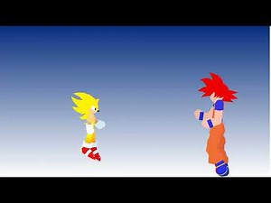 sonic vs goku
