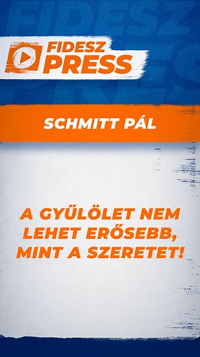 55K views · 2.3K reactions | A gyűlölet nem lehet erősebb, mint a szeretet! #kötcseipiknik #digitálispolgárikörök #schmittpál | Fidesz Press | Facebook